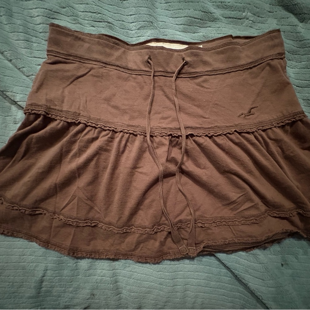 Hollister Chocolate Brown Skirt